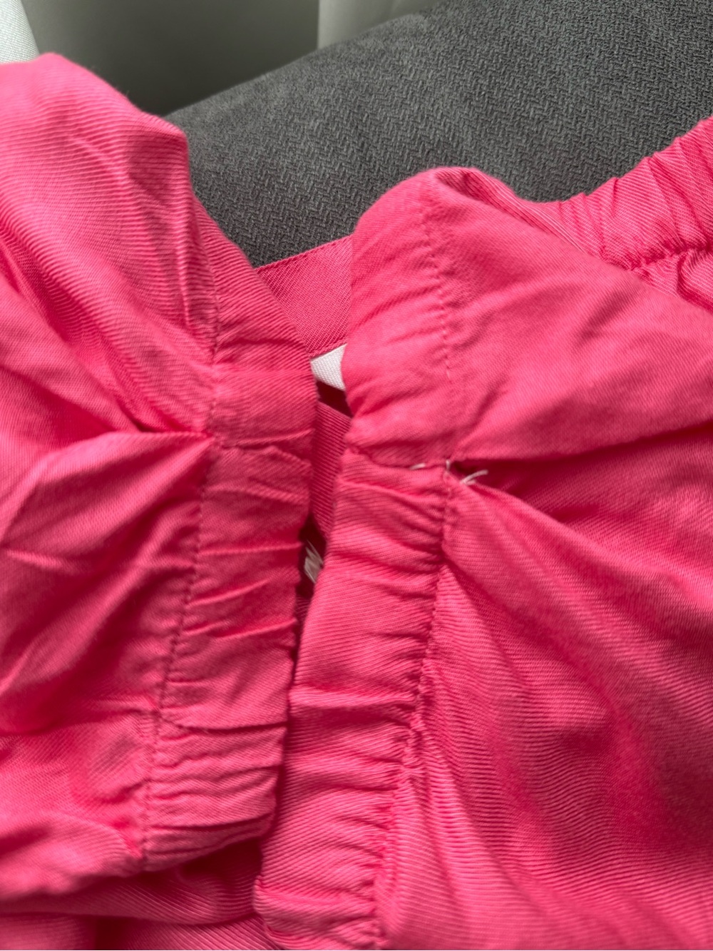 Beyond Words Raspberry Pink Puff Sleeve Dress - Picture 6 of 8